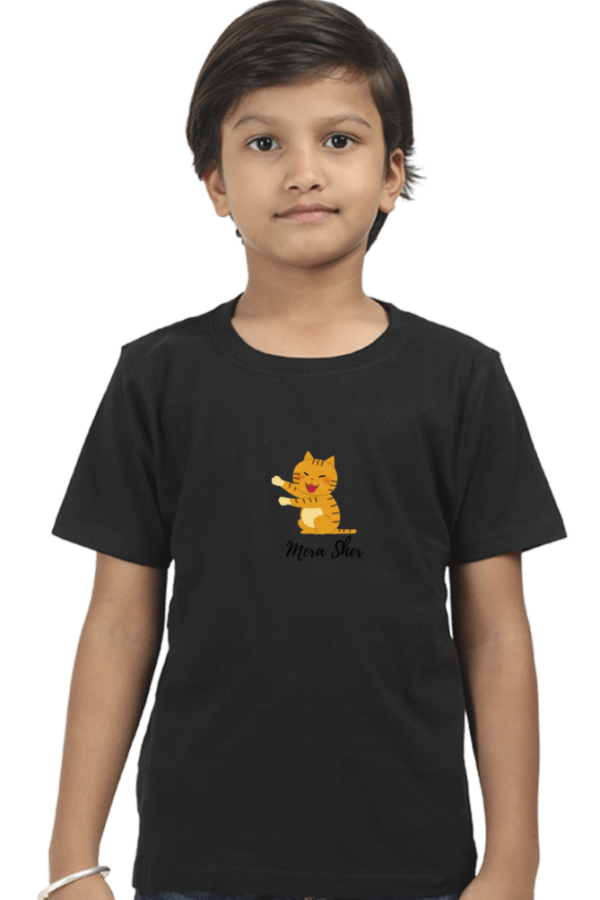 Boy Classic Crew T-Shirt - Mera Sher-Catified